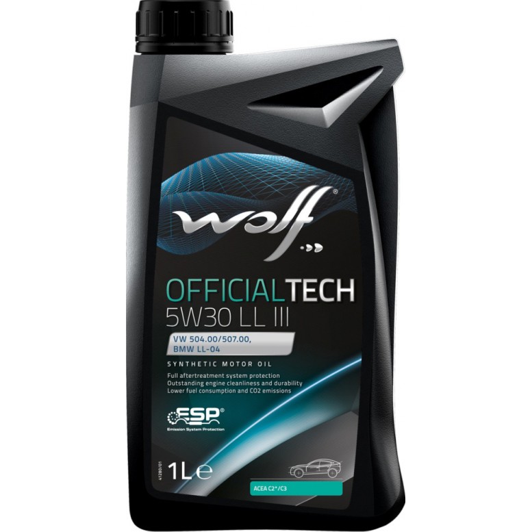WOLF OFFICIALTECH 5W-30 LL III